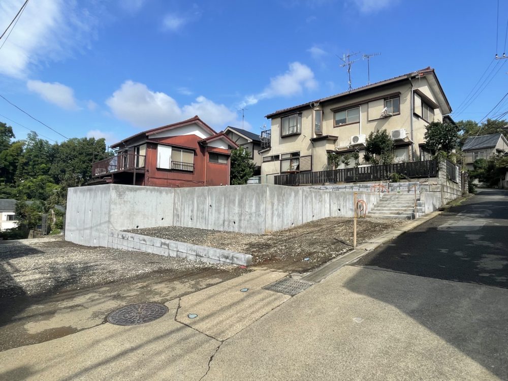 【成約済】東生田3丁目 建築条件なし 売地